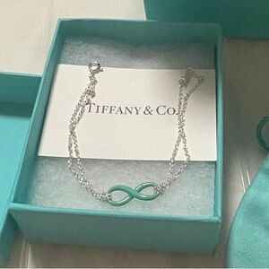 Tiffany & Co. Silver Infinity Chain Bracelet